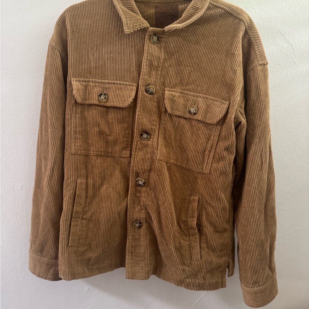Men's Brown Corduroy Jacket